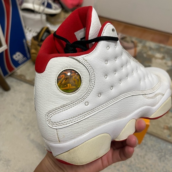 Fair Youth Sz 7Y Jordan 13 Retro Sneakers Alternative History Of Flight In White - Picture 11 of 15